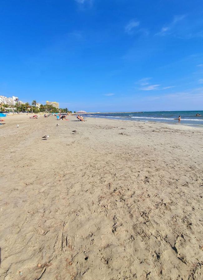 Sunflower Residence First Line By The Sea Santa Pola Bagian luar foto