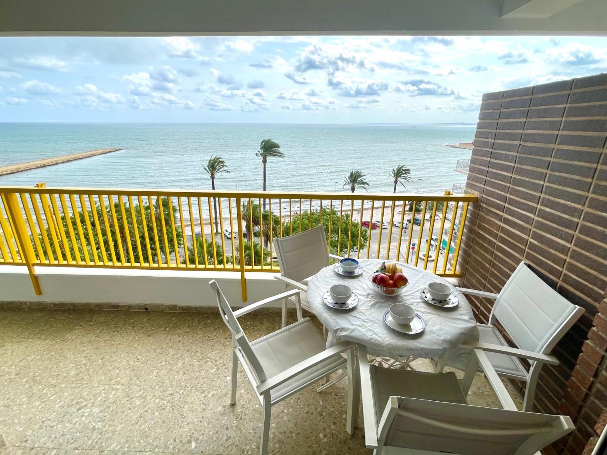 Sunflower Residence First Line By The Sea Santa Pola Bagian luar foto