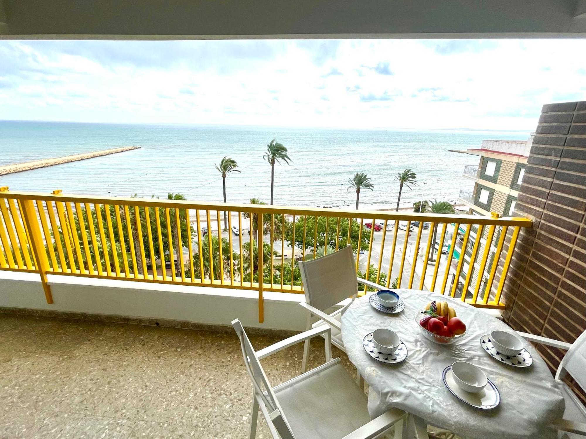Sunflower Residence First Line By The Sea Santa Pola Bagian luar foto